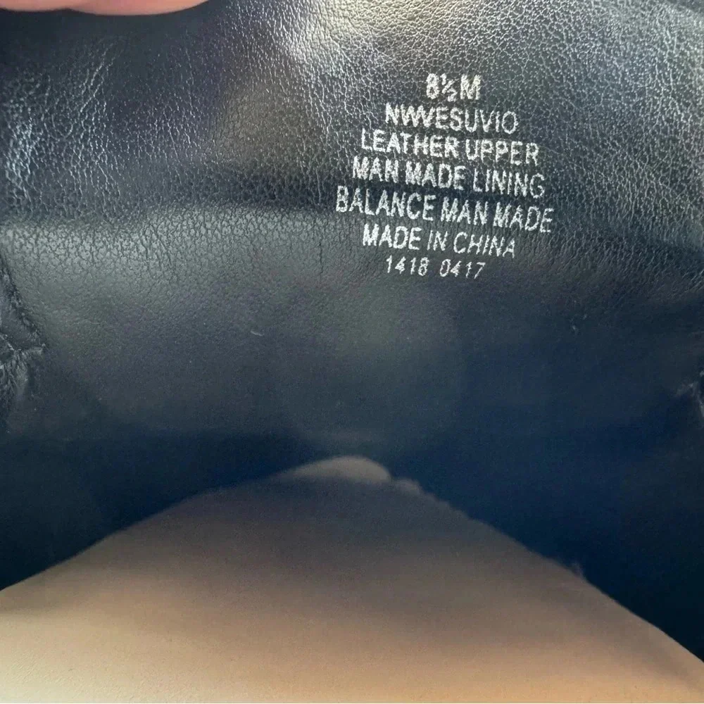 Nine West Black Suede Leather Tasseled Flat Mules Womens size 8.5 - Picture 13 of 13